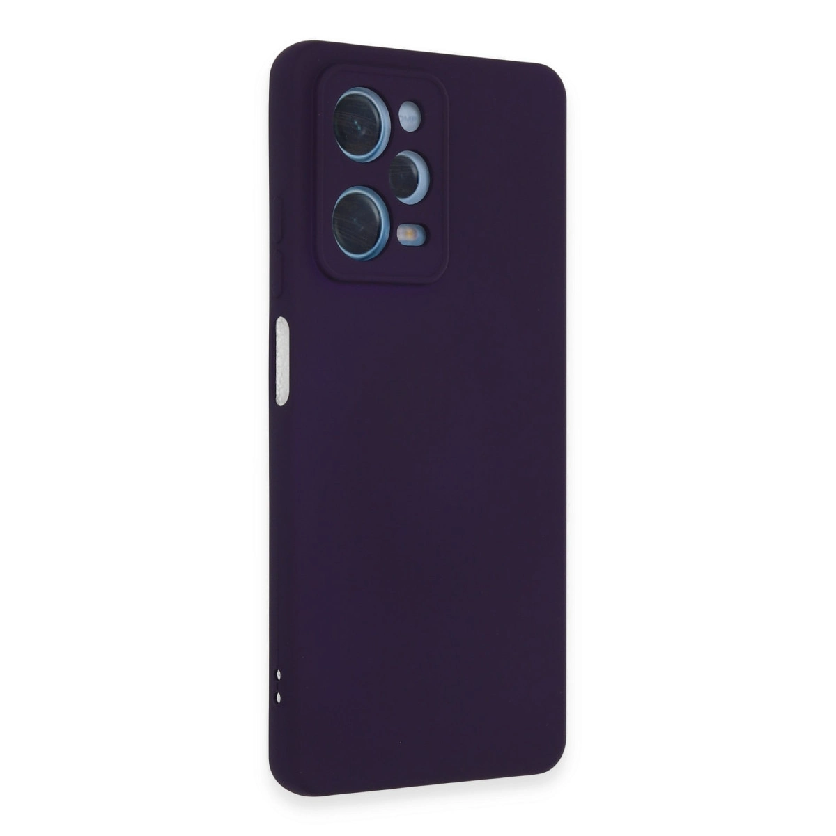 Evimdeyokyok Xiaomi Redmi Note 12 Pro 5G Kılıf Nano İçi Kadife Silikon - Mor