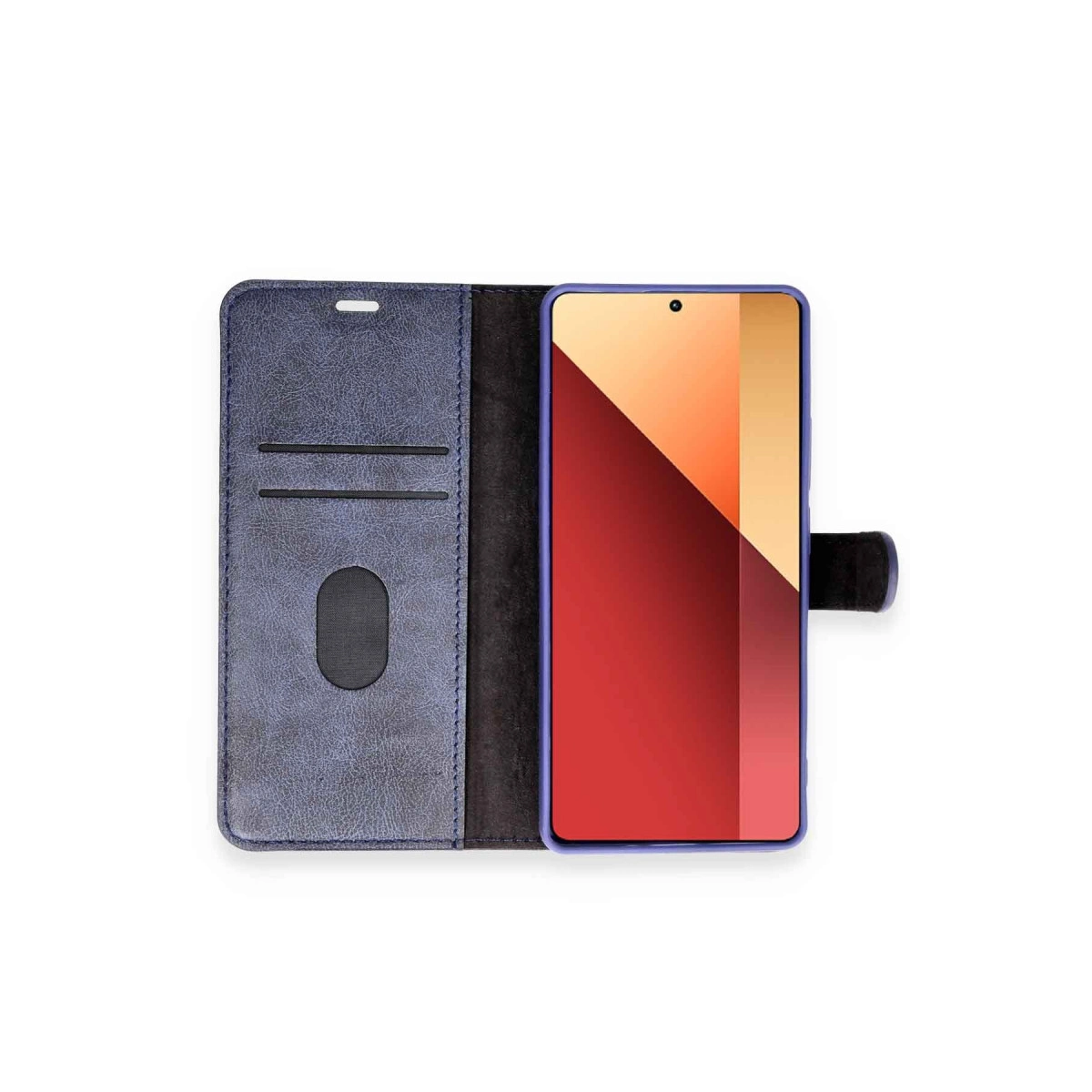 Evimdeyokyok Xiaomi Redmi Note 13 Pro 4G Kılıf Trend S Plus Kapaklı Kılıf - Kırmızı