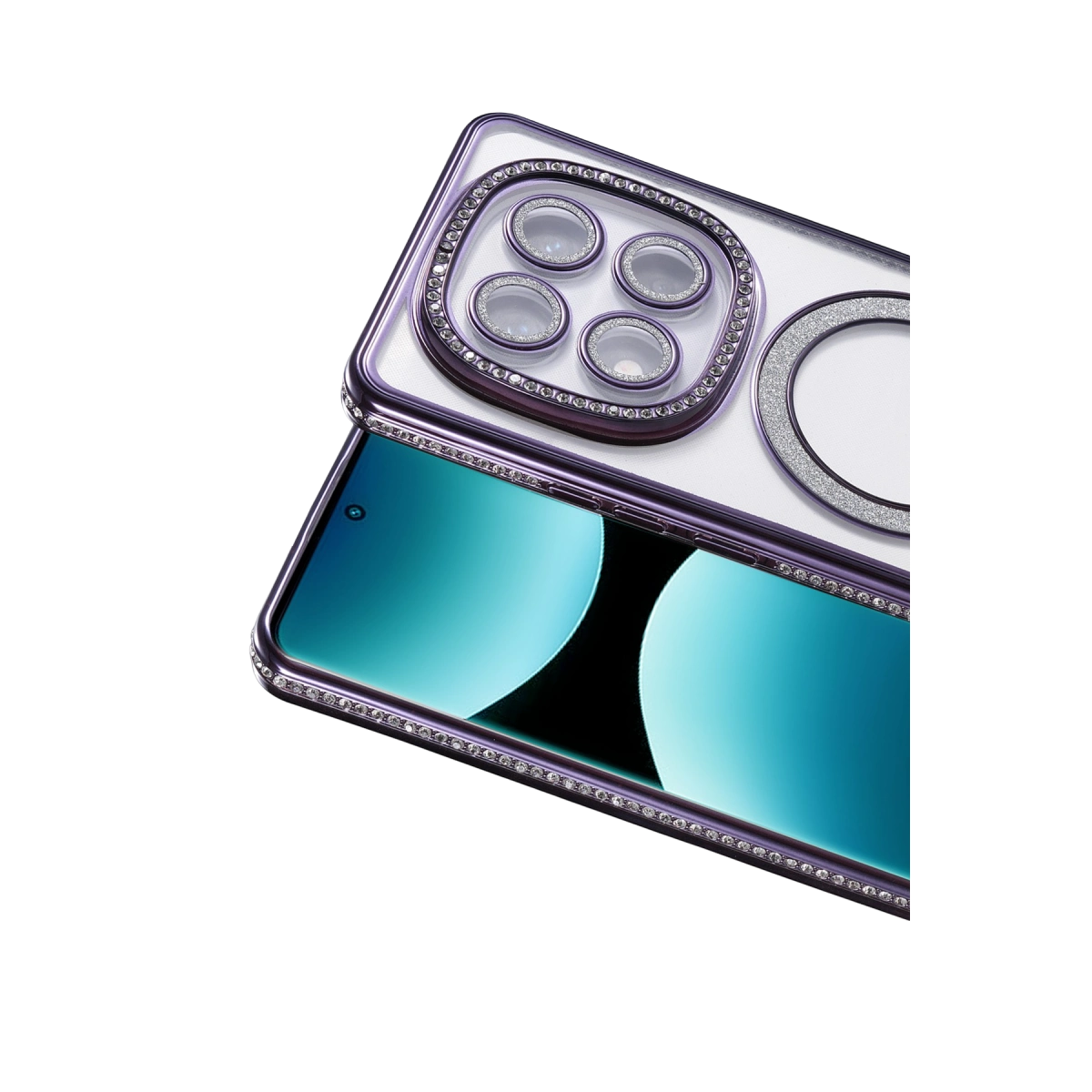 Evimdeyokyok Xiaomi Redmi Note 15 Pro 5G Joke Simli Magneticsafe Kılıf - Derin Mor