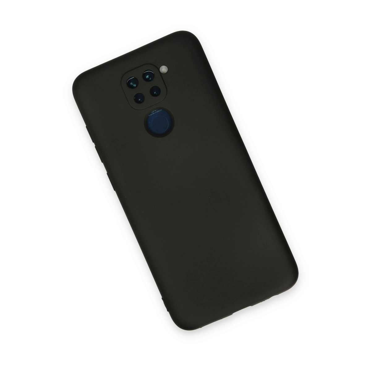 Evimdeyokyok Xiaomi Redmi Note 9 Kılıf Nano İçi Kadife Silikon - Siyah