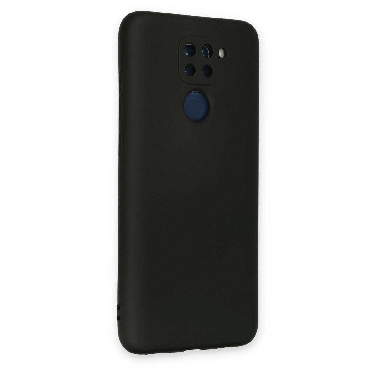 Evimdeyokyok Xiaomi Redmi Note 9 Kılıf Nano İçi Kadife Silikon - Siyah
