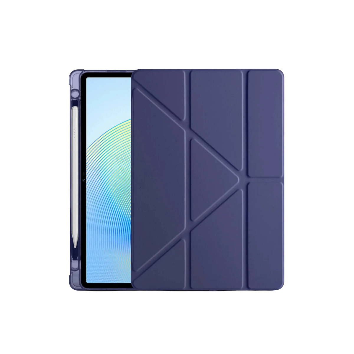 Evimdeyokyok Xiaomi Redmi Pad 2 Kalemlikli Mars Tablet Kılıfı - Lacivert