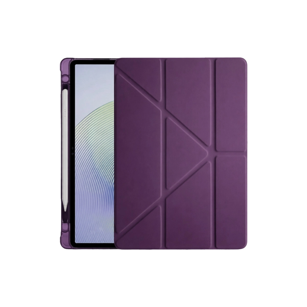 Evimdeyokyok Xiaomi Redmi Pad 2 Kalemlikli Mars Tablet Kılıfı - Mürdüm