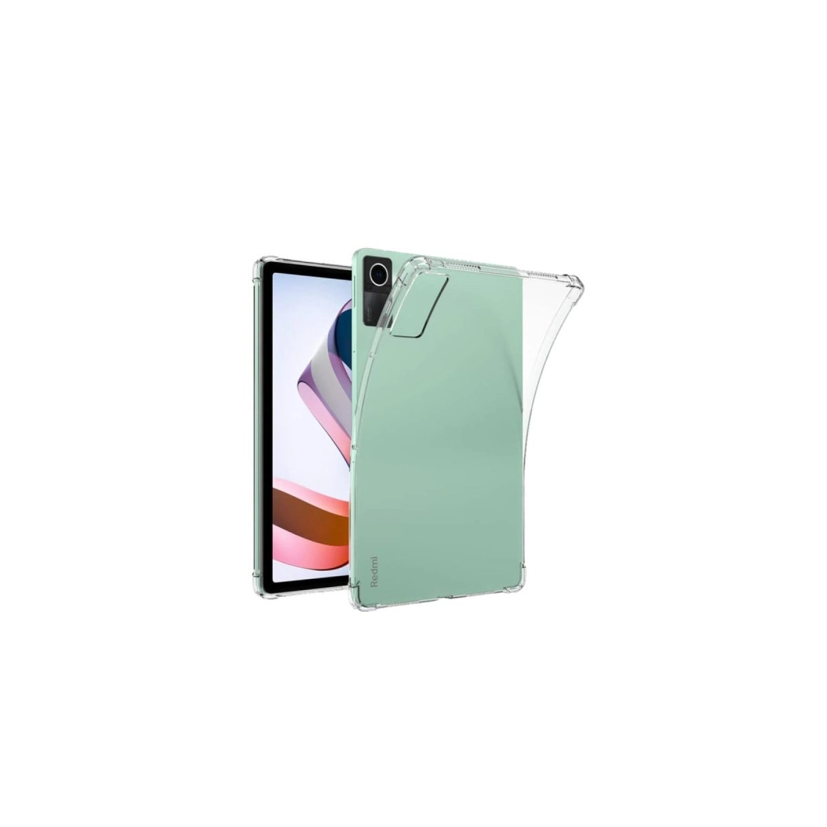 Evimdeyokyok Xiaomi Redmi Pad Se 4G Kılıf Anti Shock Tablet Silikon - Şeffaf