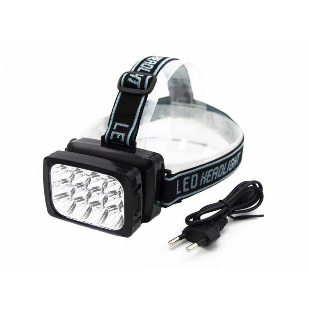 12 Ledli Güçlü Şarjlı Kafa Lambası Wt-064