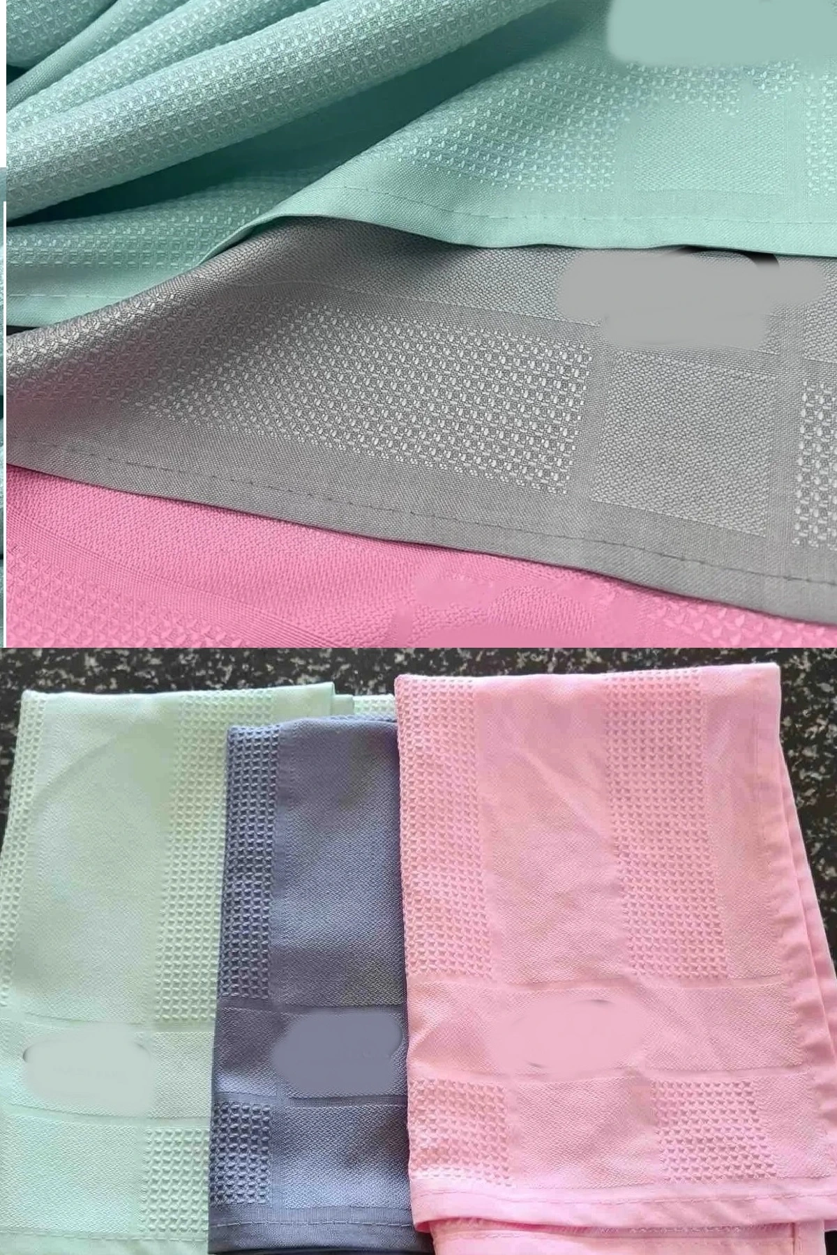 3 Adet Gerçek Mikrofiber Temizlik Bezi (40X60 Cm) - İz Bırakmaz Cam Ev Araba Temizlik Bezi