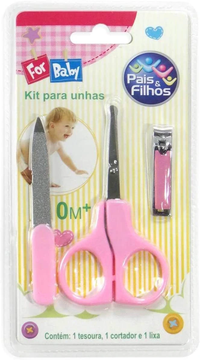 Baby Bebek Tırnak Bakım Seti - Pembe