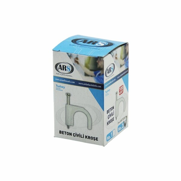 Beton Çivili Kroşe No2 (2X4 Antigron) – 50 Adet