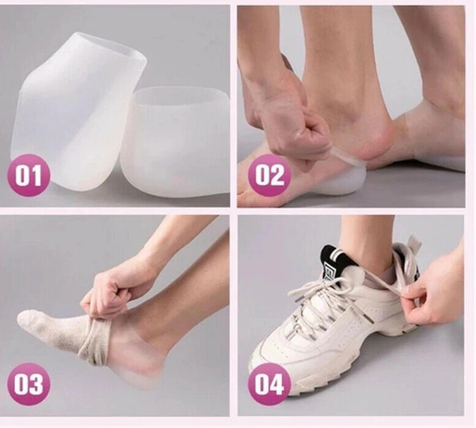 Boy Uzatıcı Gizli Topuk Silikon Tabanlık (1 Çift )