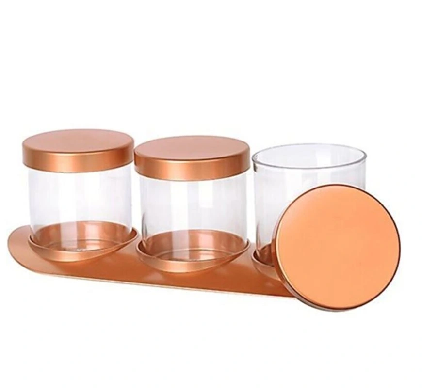 Bronz Baharat Seti Lüx 3Lü Set