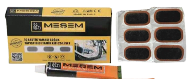 Büyük Lastik Yaması - Bisiklet - Motor Lastiği Yaması