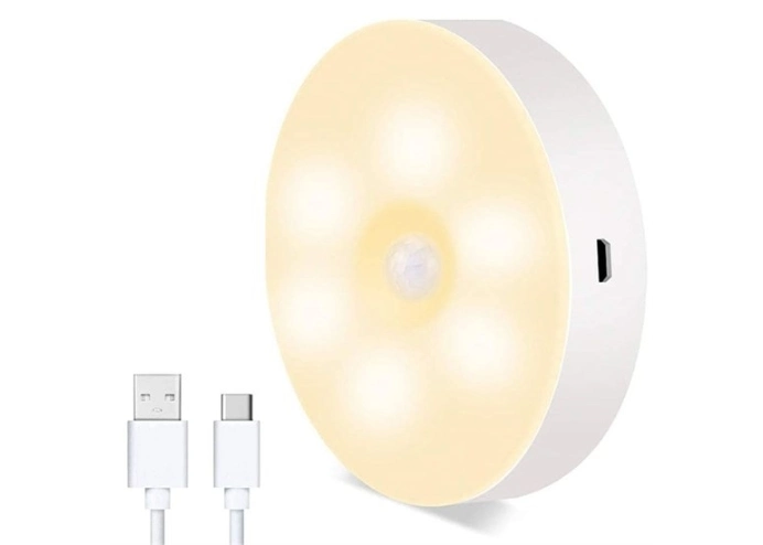 Hareket Sensörlü Usb Şarjlı Led Işık Lamba