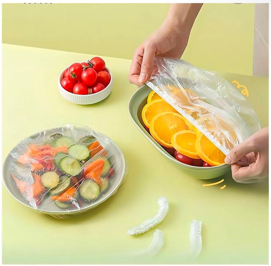 Lastikli Tencere Ve Tabak Bonesi 100 Adet (22Cm)