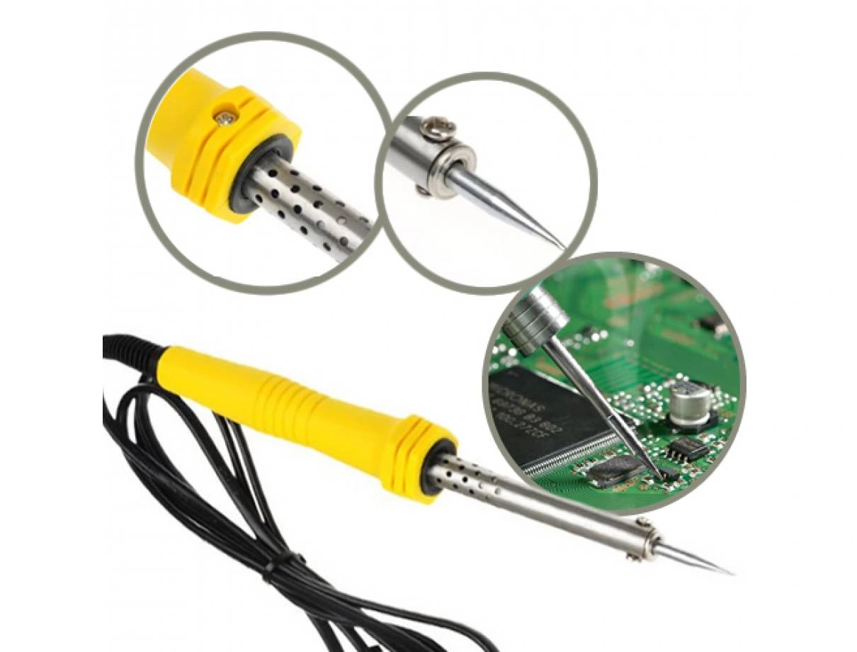 Lehim Havya Seti 60W - Kalem Havya Set - Değiştirilebilir Uç Lehim Set