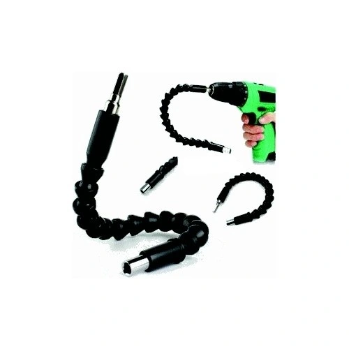 Matkap Ucu - Bükülebilir Oynar Vidalama Bits Uzatma Aparatı 30Cm - Komple Set