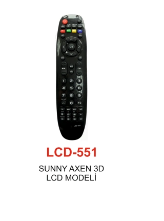 Sunny - Axen 3D Serisi Tv Kumandası Lcd 551