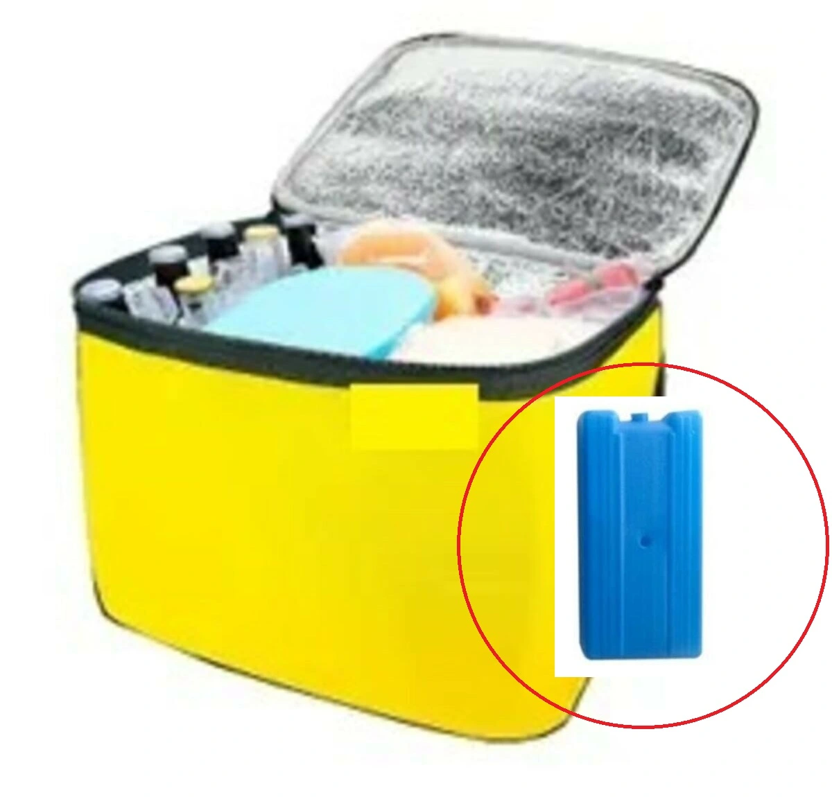 Termos Çanta - Piknik Çantası Buz Aküsü Hediyeli 24Lt