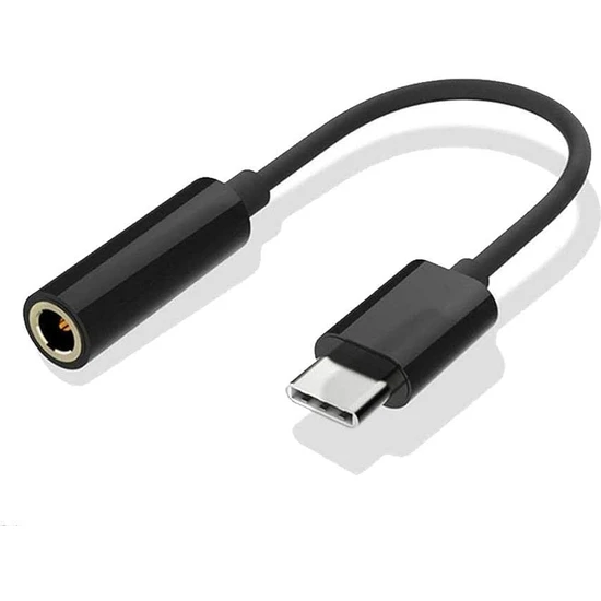 Type C Kulaklık Dönüştürücü Type-C To 3.5Mm Jack Çevirici Aux Adaptör