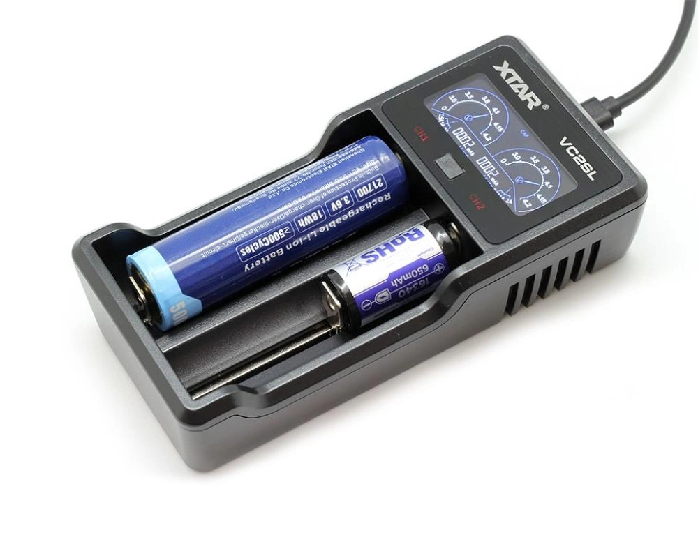 Xtar Vc2Sl İkili Li-İon / Nı-Cd / Nı-Mh Pil Şarj Cihazı
