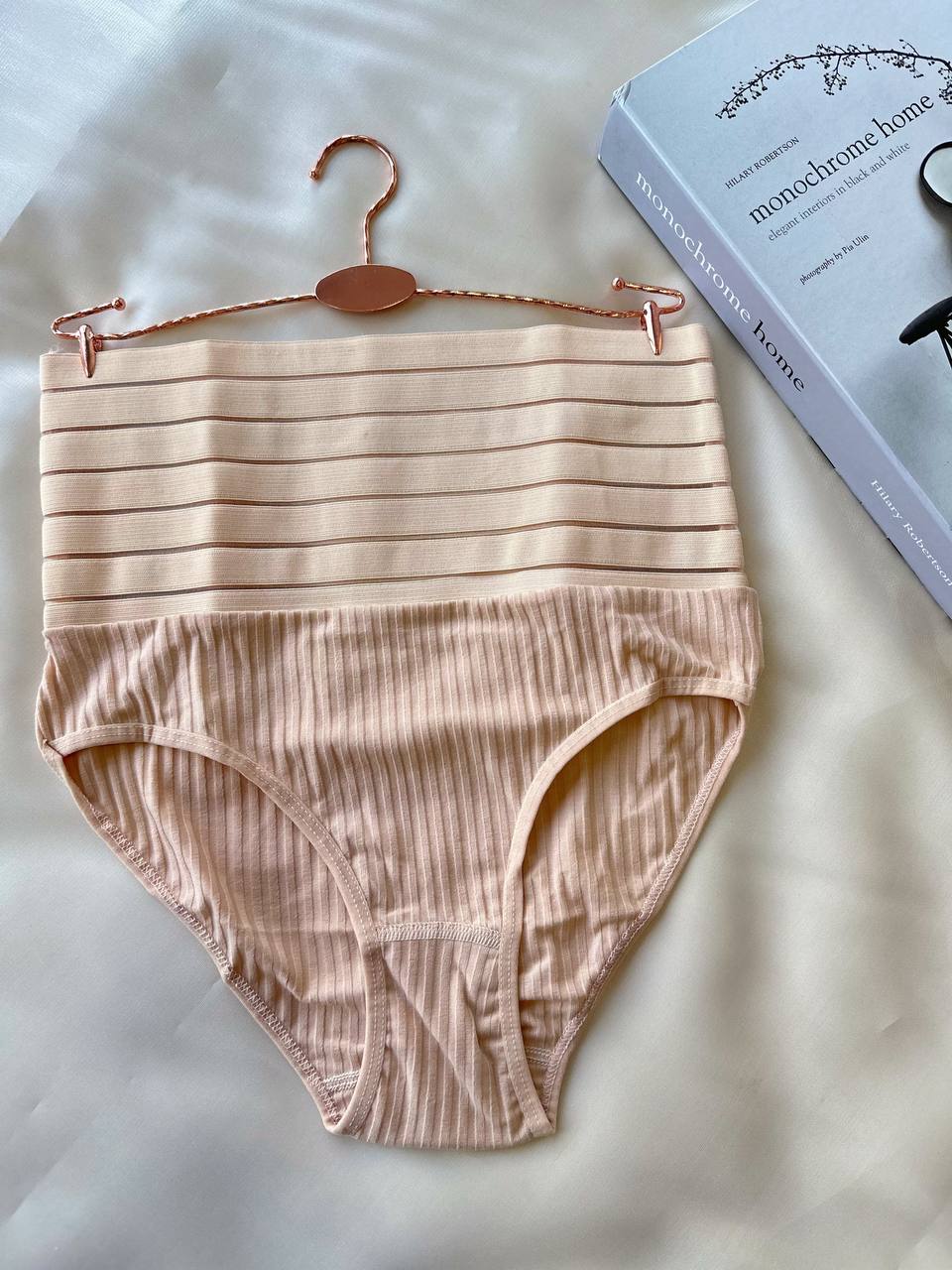 PinkStore Kadın  Ten Rengi̇ Korse Külot Takımı