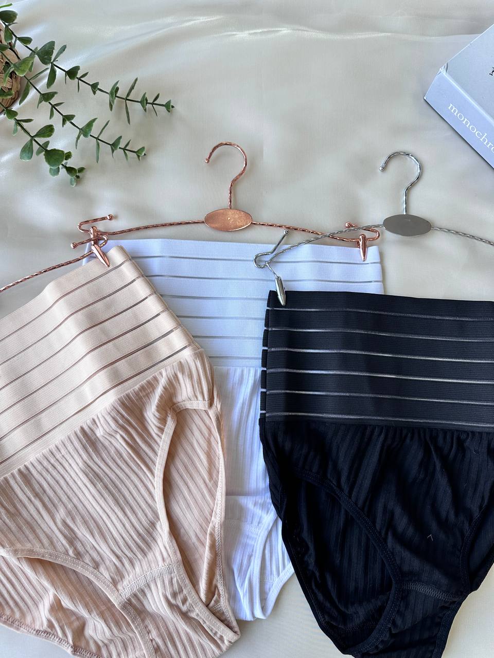 PinkStore Kadın  Ten Rengi̇ Korse Külot Takımı