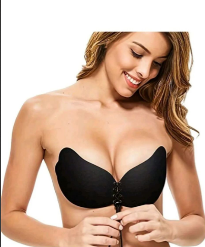 PinkStore İpli̇ Toparlayıcı Yapışkanlı Sütyen