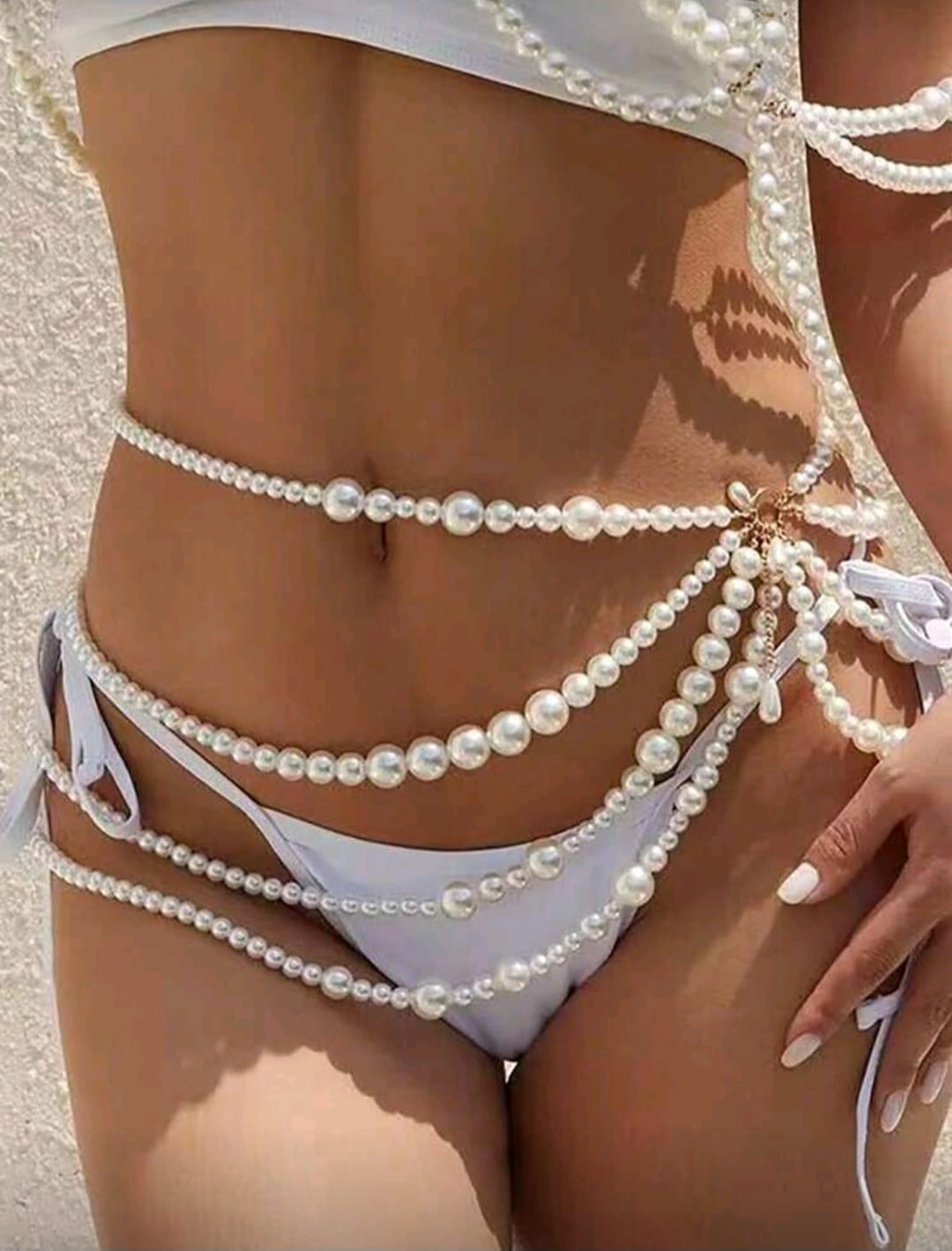 PinkStore Bel Aksesuarı, Zari̇f , Şık , İnci̇li̇ Kostüm