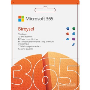 Microsoft 365 Bireysel 1 Yıl Abonelik