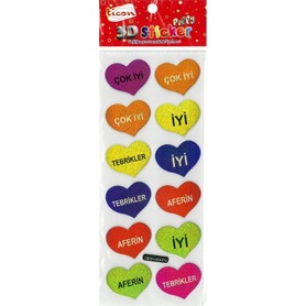 Ticon 3D Sticker Puffy 256028 3D-41