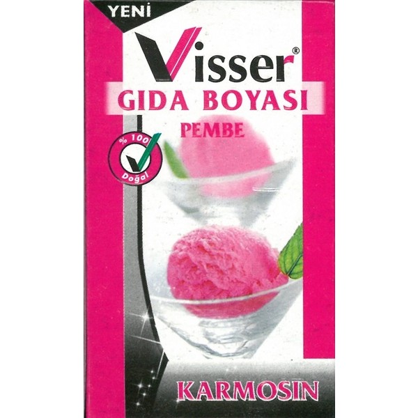 Hobi24 Visser Toz Gıda Boyası 9 Gram