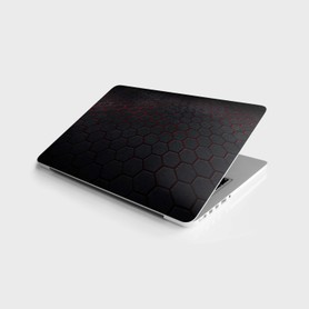 Sticker Art Laptop Sticker Bilgisayar Notebook Pc Kaplama Etiketi 3D Altıgen Karbon