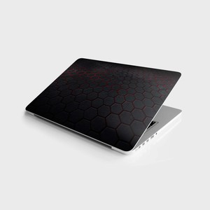 Sticker Art Laptop Sticker Bilgisayar Notebook Pc Kaplama Etiketi 3D Altıgen Karbon