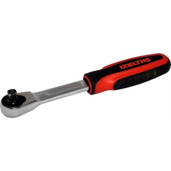 İzeltaş 1/4" Cırcır Kolu Plastik Saplı 140MM