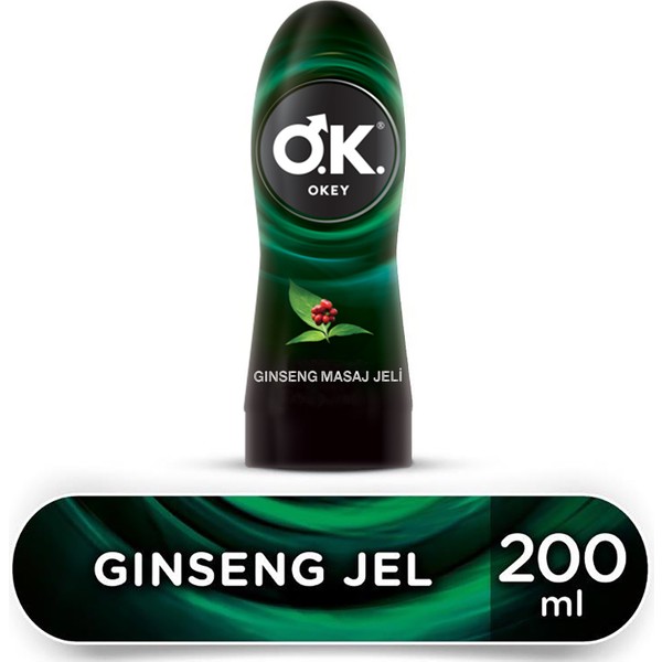Okey Masaj Jeli Ginseng 200 ml