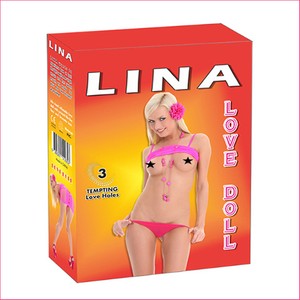 Lovetoy Hizliexpress Lina 3 İşlevli Şişme Bebek Manken Ekonomik Şişme Kadın