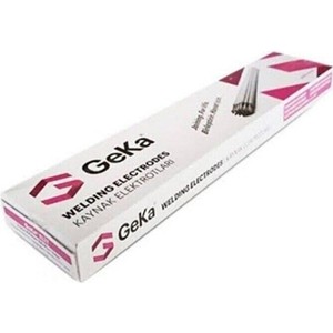 Gekamac Geka Elıt E6013 Kaynak Elektrodu 2 5X350 mm Dayanıklı Yapı ve Uzun Ömürlü Kullanım