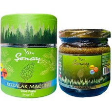 Şenay 240 g Kozalak Macunu Organik İçerikler: Zencefil Zerdeçal Ekinezya Taze ve