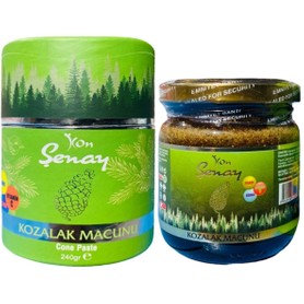 Şenay 240 g Kozalak Macunu Organik İçerikler: Zencefil Zerdeçal Ekinezya Taze ve