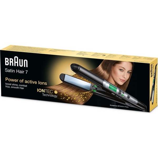 Braun Satin Hair 7 Saç Düzleştirici Nanoglide Seramik Plakalar İle 130-200°C Isı