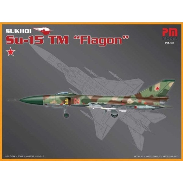 Pm Model Su-15 Tm Flagon PM Model Demonte Plastik Uçak Maket