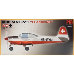 Pm Model Mbb Siat 223 Flamingo Pm Model Eğitim Uçağı Demonte Plastik