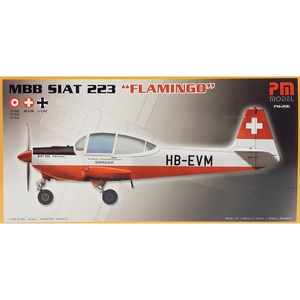 Pm Model Mbb Siat 223 Flamingo Pm Model Eğitim Uçağı Demonte Plastik