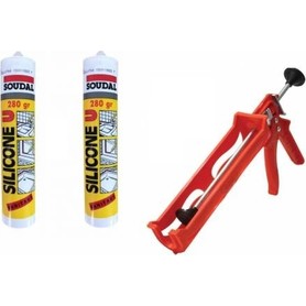 Peramics Soudal Silikon Şeffaf 2'li +