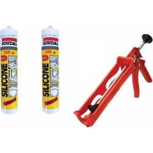 Peramics Soudal Silikon Şeffaf 2'li +