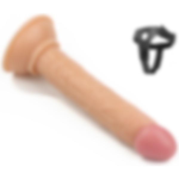 Belden Bağlamalı Takma 13 Cm Kemerli Penis