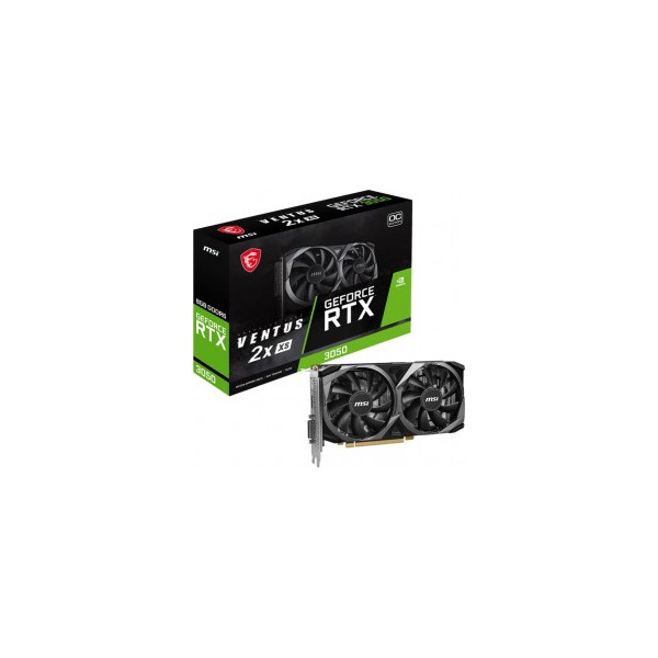 MSI GeForce RTX 3050 Ventus 2X XS 8G OC 8GB GDDR6 128 Bit Ekran Kartı
