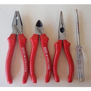 İzeltaş Izeltaş Set 180 mm Pense 160MM Yankeskı 160 mm Kargaburun 190MM Kotrol Kalemi