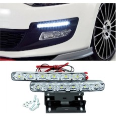 ŞüsCarOto Aksesuar 6 Ledli Gündüz Farı Gündüz Ledi Drl LED Lamba 18W Su Geçirmez