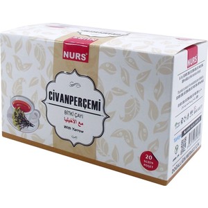 Nurs Civanperçemi Bitki Çayı 20'li Süzen