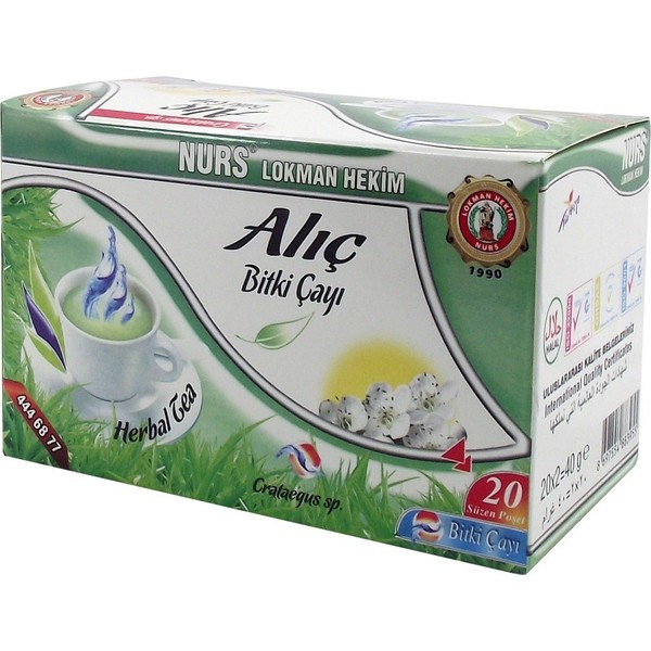 Nurs Alıç Bitki Çayı 20'li Süzen